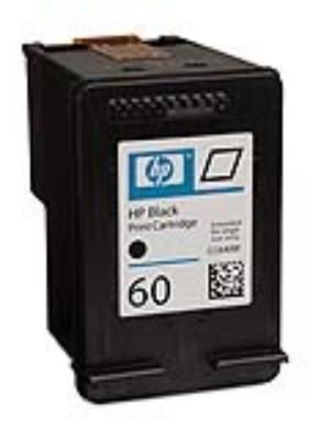 Recarga de Cartucho  HP 60 Black